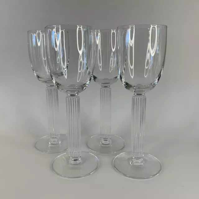 Rare Libbey "Embassy" Teague - Furest 1939 NYWF Set of 4 Water Goblets 4900