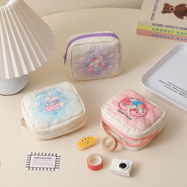 Porte monnaie en peluche dinosaure mignon Kawaii, 1 pièce, trousse à