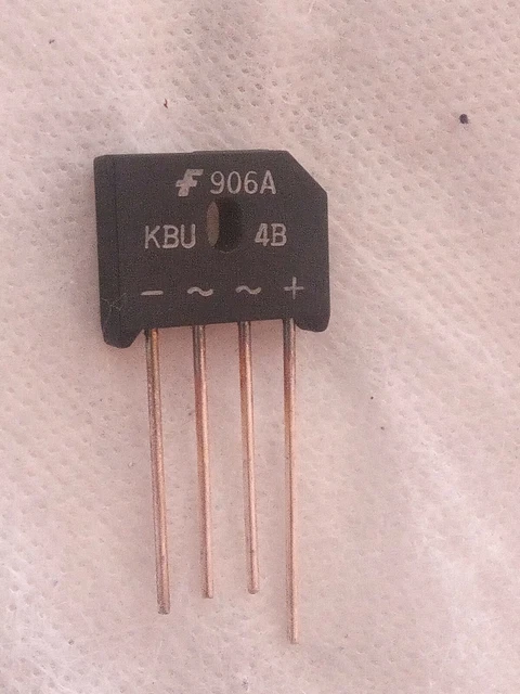 Ponts Redresseurs B80C1500R FAGOR - Lot De 4 Ponts De Diodes 200V 1.5A