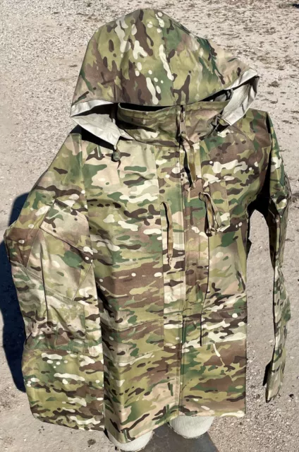 PARKA APEC Multicam OCP Pattern Gore-Tex SZ. Large Regular Waterproof NEW no tag