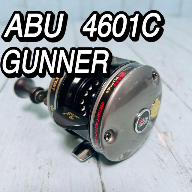 ABU GARCIA AMBASSADEUR 4601C Gunner Left Hand Baitcasting Reel for