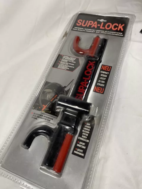 Vintage NOS SUPA-LOCK Lenkrad Sicherheit Oldtimer 2 mit 2 Schlüsseln NEU