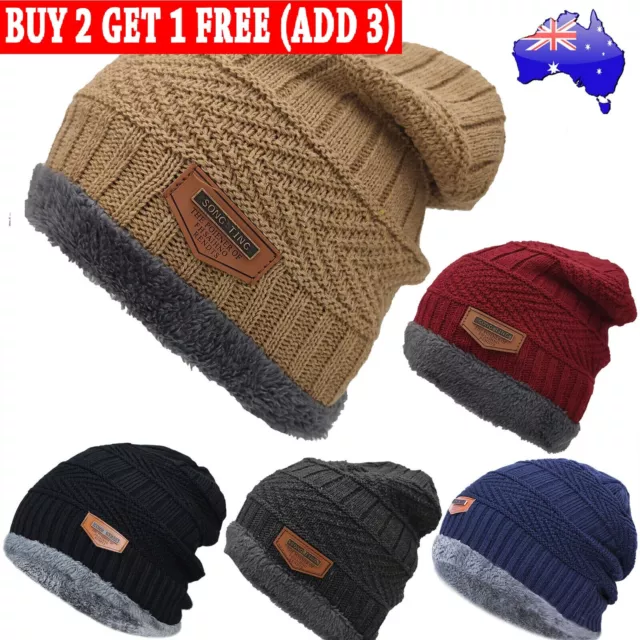 Mens Women Knitted Winter Slouch Skateboard Beanie Men Hat Ski Cap Warm Outdoor