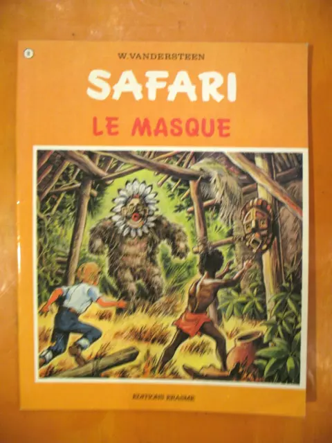 SAFARI Le Masque par W. Vandersteen éditions Erasme EO