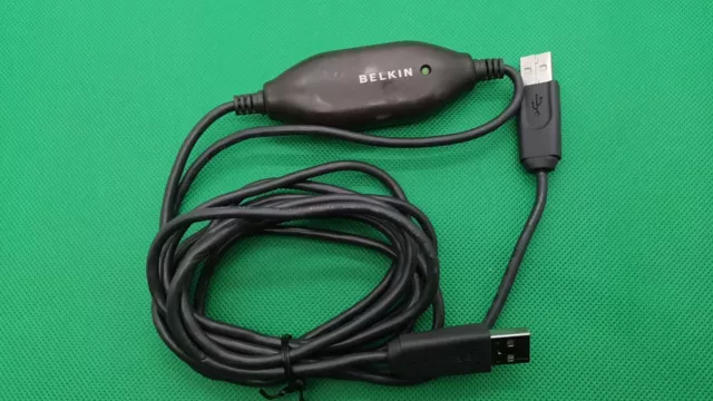 Belkin Easy Transfer Cable for Windows Vista Laplink Software Included 8ft USB