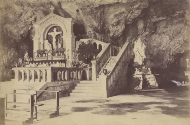 Heilige Baume Saint-Maximin Frankreich Vintage Albumin Ca 1890