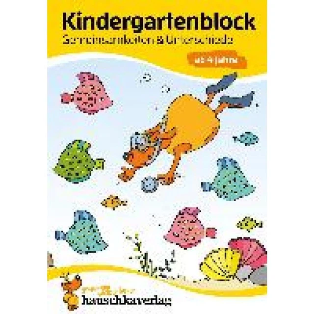 Maier, Ulrike: Kindergartenblock - Gemeinsamkeiten & Unterschiede ab 4 Jahre, A5