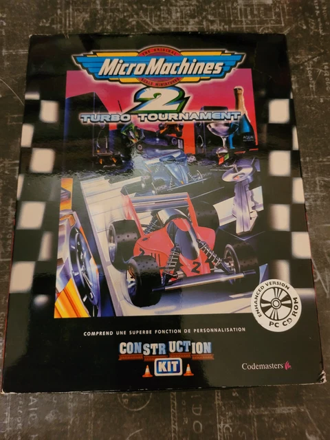 Jeu PC MicroMachines V3 - Version FR Boîte Grand Format (big Box), Bon état