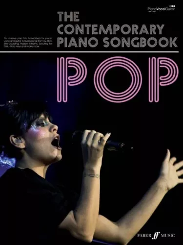 Contemporary Piano Songbook Pop Piano Voice & Guitar Music Book New