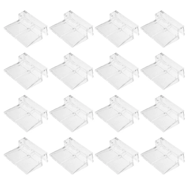 16 pz supporto coperchio acquario trasparente serbatoio pesci supporto vetro