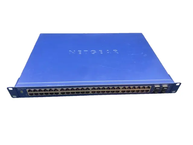 Netgear Gs748Ts Prosafe 48 Port Gigabit Stackable Smart Switch