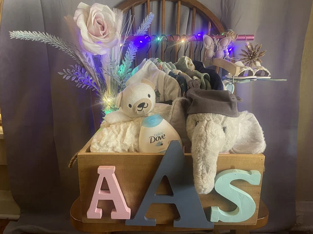 DIY baby closet for baby showers