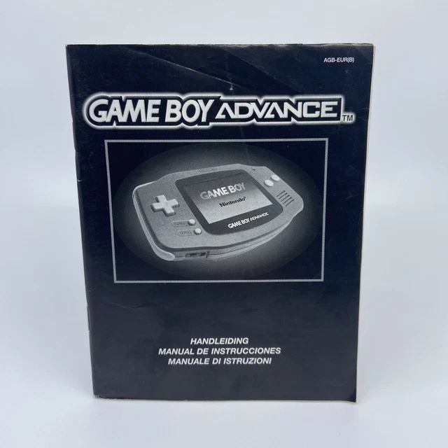 Notice/Manuel Du Jeu MÉTROID FUSION EUR Pour Game Boy Advance (GBA) - État Correct