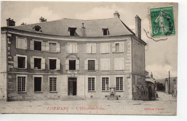 DORMANS - Marne - CPA 51 - Hotel de ville
