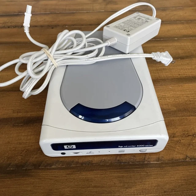 HEWLETT PACKARD HP 8200 Series External USB CD Burner Writer & Windows