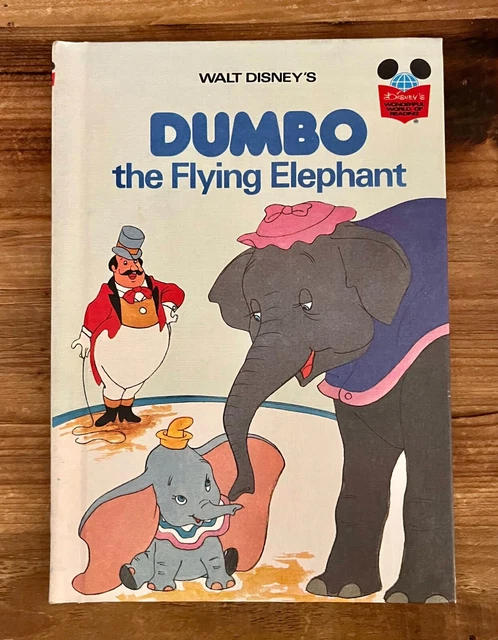 Disneys Wonderful World of Reading Dumbo the Flying Elephant 1978  1st Like New