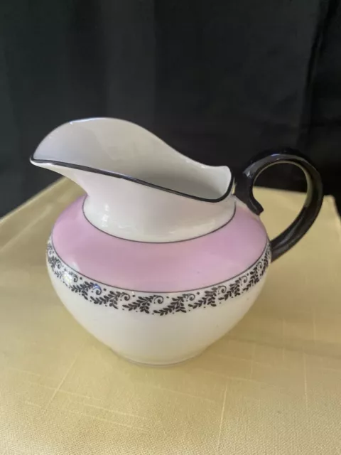 Antique CT Altwasser Silesia Small Pitcher/Creamer Germany Hand Painted & Signed