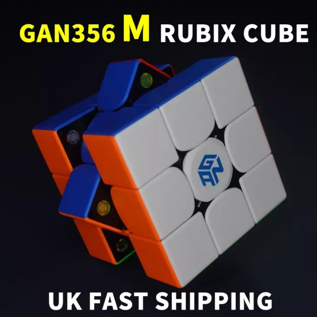 GAN 356 M 3x3x3 Magnetic Speed Cube GES Standard Puzzles Mind Toys Gift For Kids