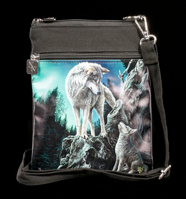 Sac Bandoulière Vintage Femme Motif Chat Et Nounours - Fantaisie, Acrylique, Occasion - Modèle FANTASY