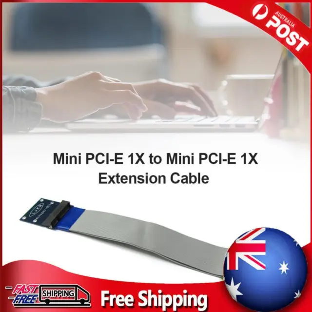 Flexible PCI Express Extender Extension Cable Mini PCIe 1X to 1X Slot Converter