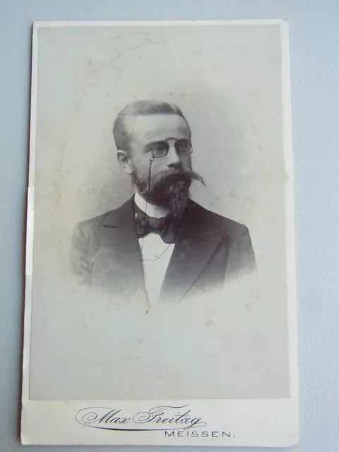 Photo CDV Um 1900: Missionnaire Johannes Schanz (1876-1963), Missionswerk