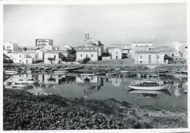 Cartolina Sardegna Stintino Panorama Vera Foto Originale Certificata Bromofoto