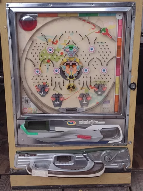 A Rare Find Nishijin   Vintage Pachinko Machine From The 70s Complete With Ball