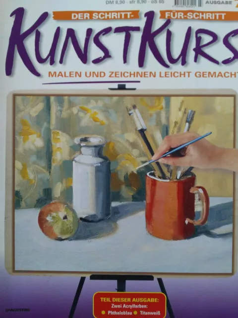 Ausgabe 7, Der Schritt-für-Schritt Kunstkurs, Malen und Zeichnen leicht gemacht 2
