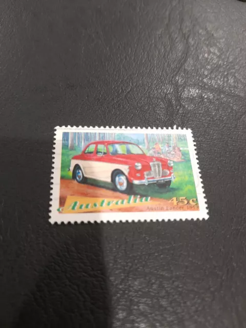 Austin Lancer Australia's Classic Cars Postage Stamps USED 45c