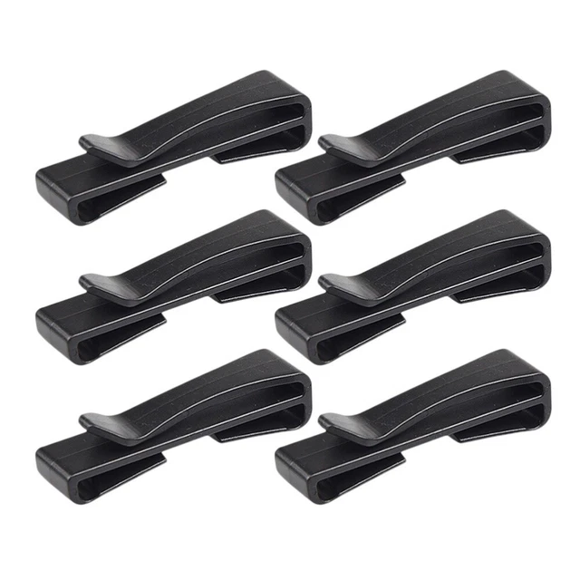 10 Pcs Fin Boucle Sangle Fin de Boucle Sangle Gardien Clips