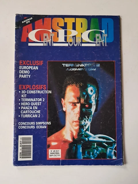 Amstrad Cent Pour Cent est le magazine mensuel officiel de l