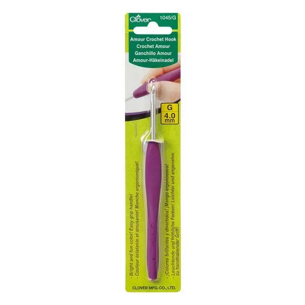 CLOVER AMOUR CROCHET HOOKS - VARIOUS SIZES FROM 2.00mm - 15.00mm BRAND NEW