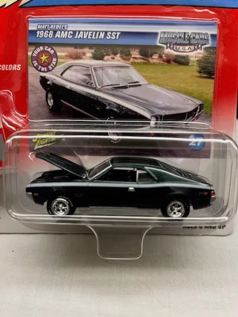 Johnny Lightning Muscle Cars 1968 AMC Javelin SST