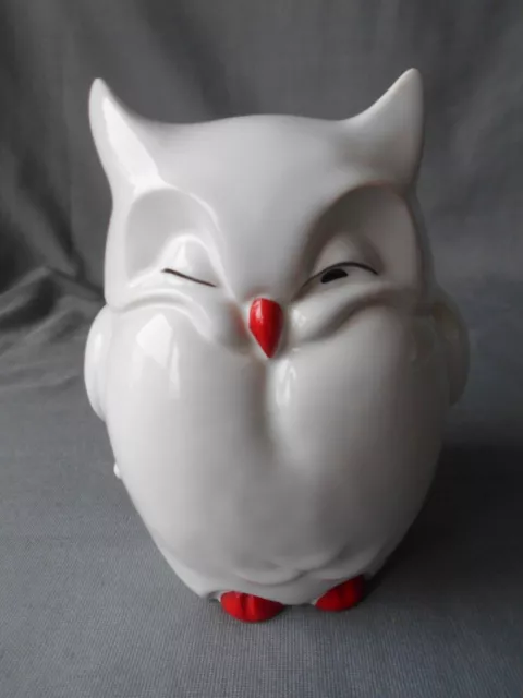 Chouette Hibou Tirelire En Ceramique Goebel Germany