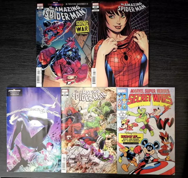 Marvel Comics AMAZING SPIDER-MAN #37 (2023)......  SELECT A COVER