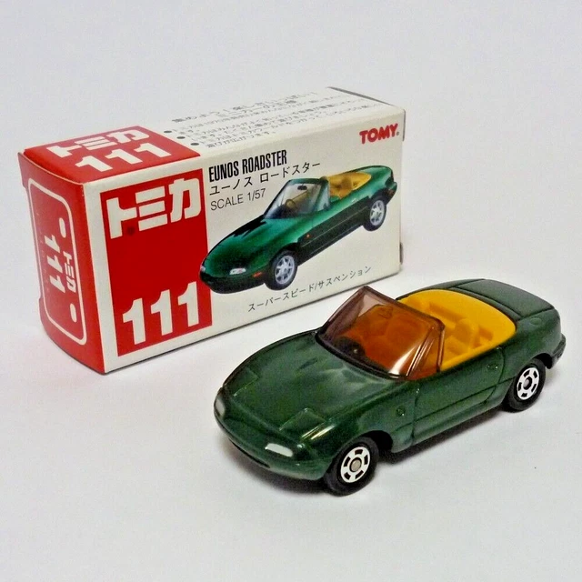 ミニカー TOMICA LIMITED EUNOS ROADSTER Green TOMICA Premium #14 - Mazda Eunos Roadster MX-5 (Green - 1/57