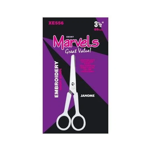 Tijeras Janome Marvels - 9 cm bordado XE556