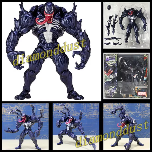 Venom Marvel Action Figure Spider man Amazing Yamaguchi Revoltech Kaiyodo Toy