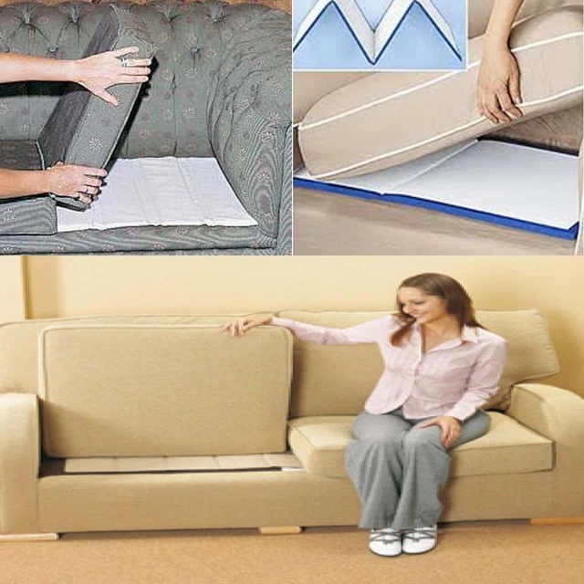 New Deluxe Sofa Seat Rejuvenator Boards Armchair Support 1-2-3 Seater Savers