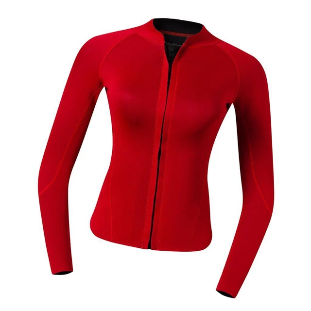 Manteau De Veste De Combinaison De Néoprène De Femmes De 2mm Pour La Plongée