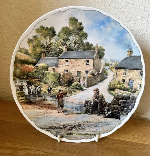 Royal Doulton-  Village Life -  The Young Fisherman - By Anthony Forster 1989