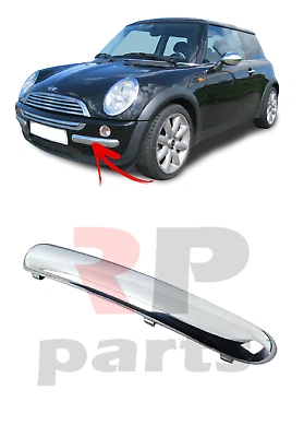 BMW Mini Cooper R52 Abdeckung Hinten Rechts Schwarz 7154512