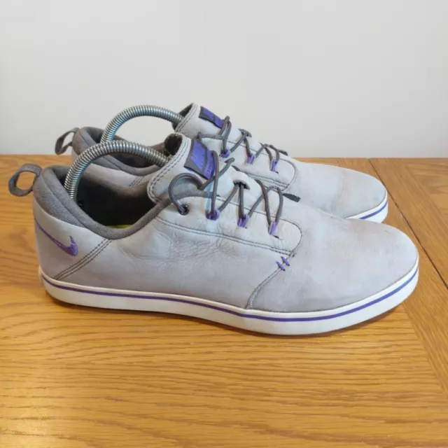 NIKE GOLF SHOES Lunarlon Lunaradapt Spikeless Grey Suede Leather. UK Size 7.5 27.71 PicClick UK