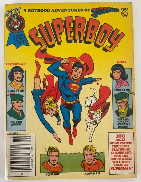 Best of DC Blue Ribbon Digest #7 (1980) Superboy VG/FN or Better