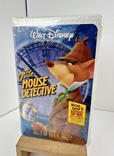 THE ADVENTURES OF the Great Mouse Detective (VHS, 1999, Disney) Brand ...