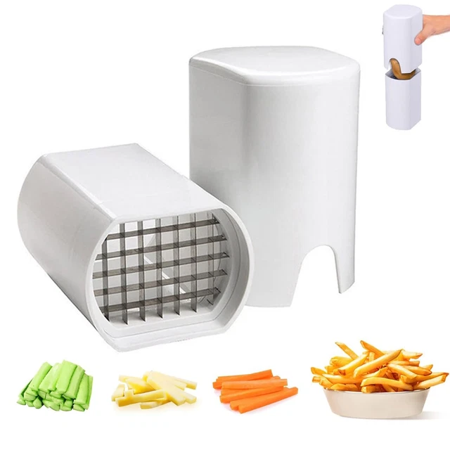 STAINLESS STEEL POTATO Chipper Manual Chip Cutter Machine Effortless ...