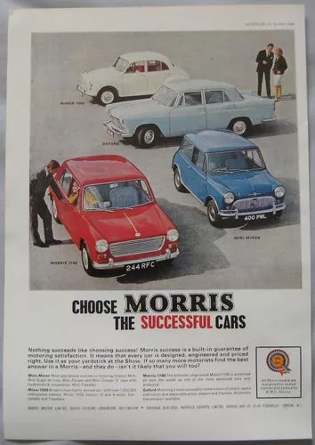 1964 Morris Original advert