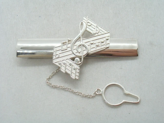 Pince à Cravate Clarinette Miniature Plaqué Or - Bijou Musical Élégant Pour Clarinettistes & Amoureux De Musique