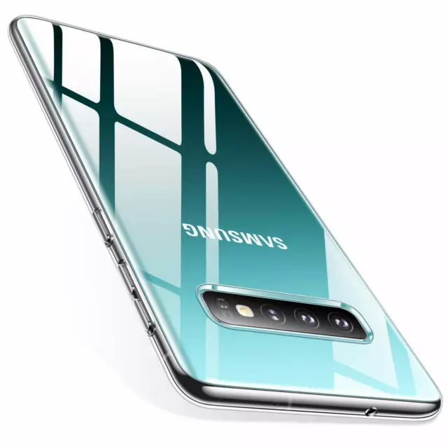 Hülle für Samsung Galaxy S10 Plus Silikon Schutzhülle TPU Klar Slim Case Handy