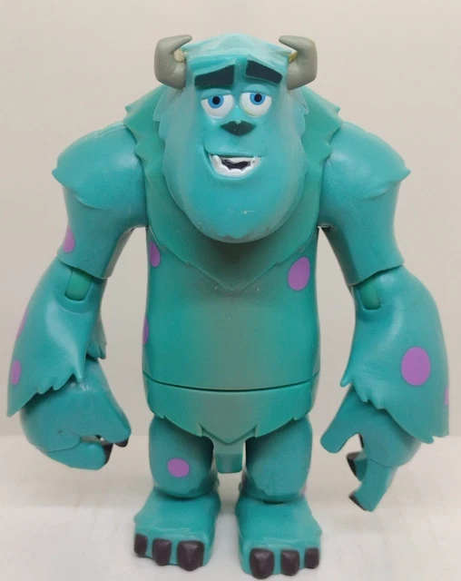 DISNEY STORE SULLEY Toy Figure Pixar Toybox 6" Monsters Inc Rare FREE